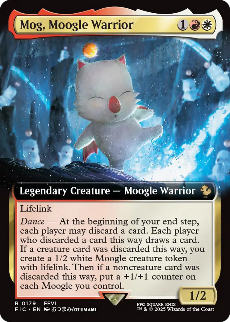Mog, Moogle Warrior (Extended Art) [FINAL FANTASY Commander] | Good Games Cannington