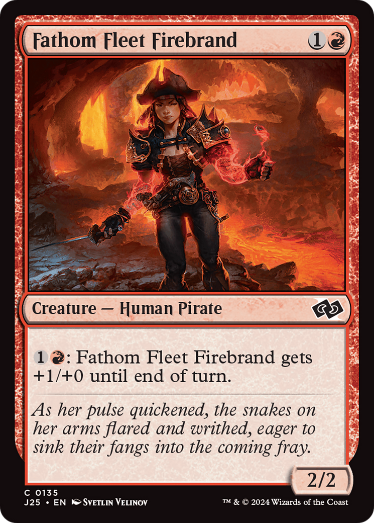 Fathom Fleet Firebrand [Foundations Jumpstart] | Good Games Cannington