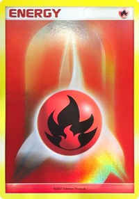 Fire Energy (2007 2008 League Promo) [League & Championship Cards] | Good Games Cannington