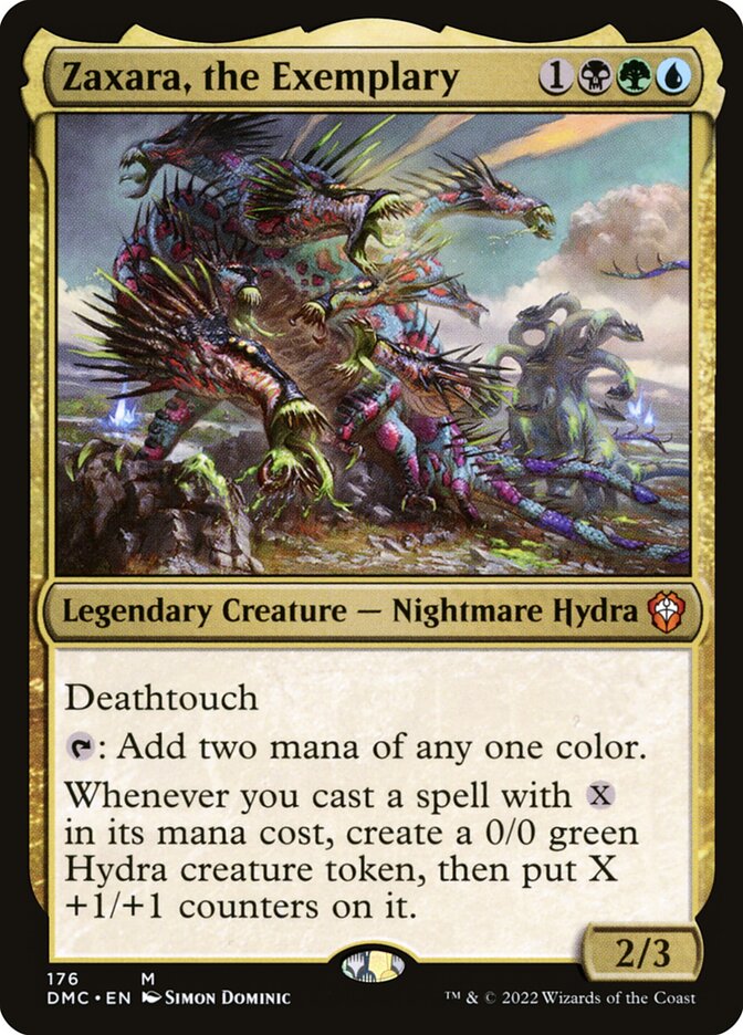 Zaxara, the Exemplary 176/50 (Commander: Dominaria United)  | Good Games Cannington