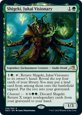 Shigeki, Jukai Visionary 206 (Kamigawa: Neon Dynasty)  - Foil | Good Games Cannington
