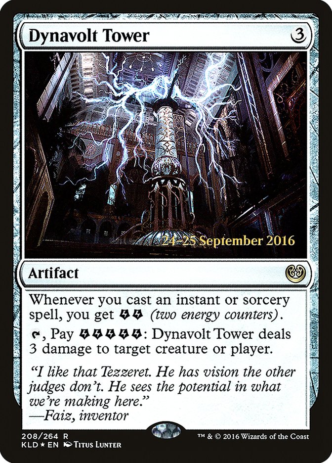 Dynavolt Tower [Kaladesh Prerelease Promos] | Good Games Cannington