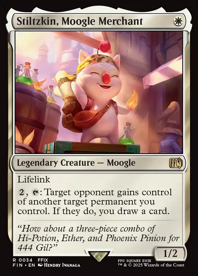 Stiltzkin, Moogle Merchant 34 (FINAL FANTASY)  | Good Games Cannington