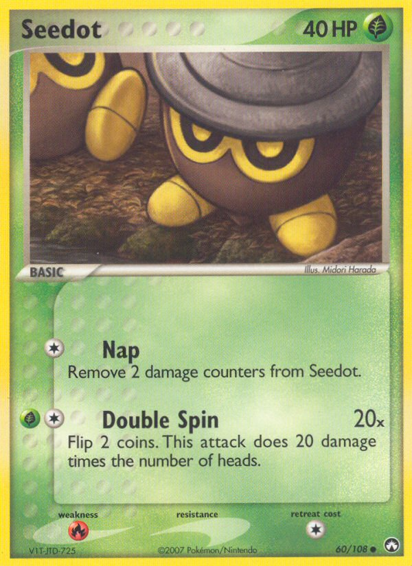 Seedot (60/108) [EX: Power Keepers] | Good Games Cannington