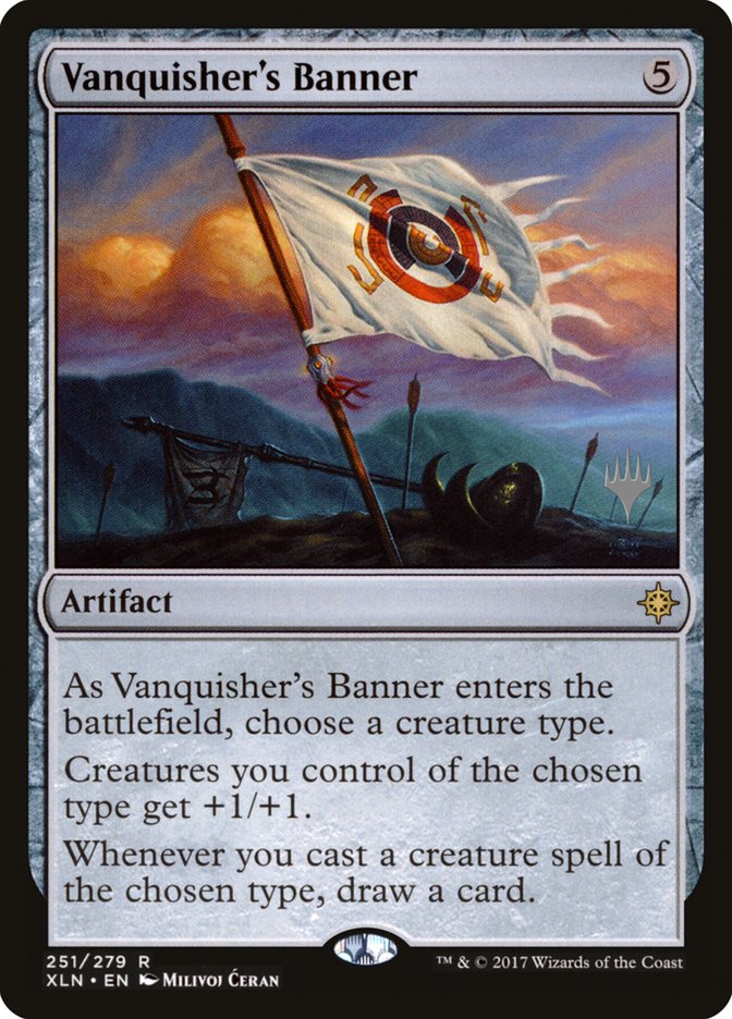 Vanquisher's Banner (Promo Pack) [Ixalan Promos] | Good Games Cannington
