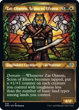 Zar Ojanen Scion of Efrava Showcase 326 (Dominaria United)  - Foil | Good Games Cannington