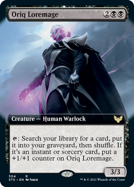 Oriq Loremage (Extended Art) [Strixhaven: School of Mages] | Good Games Cannington