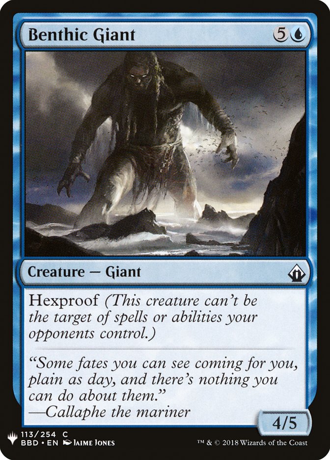 Benthic Giant [Mystery Booster] | Good Games Cannington
