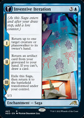 Inventive Iteration // Living Breakthrough (Extended Art) [Kamigawa: Neon Dynasty] | Good Games Cannington