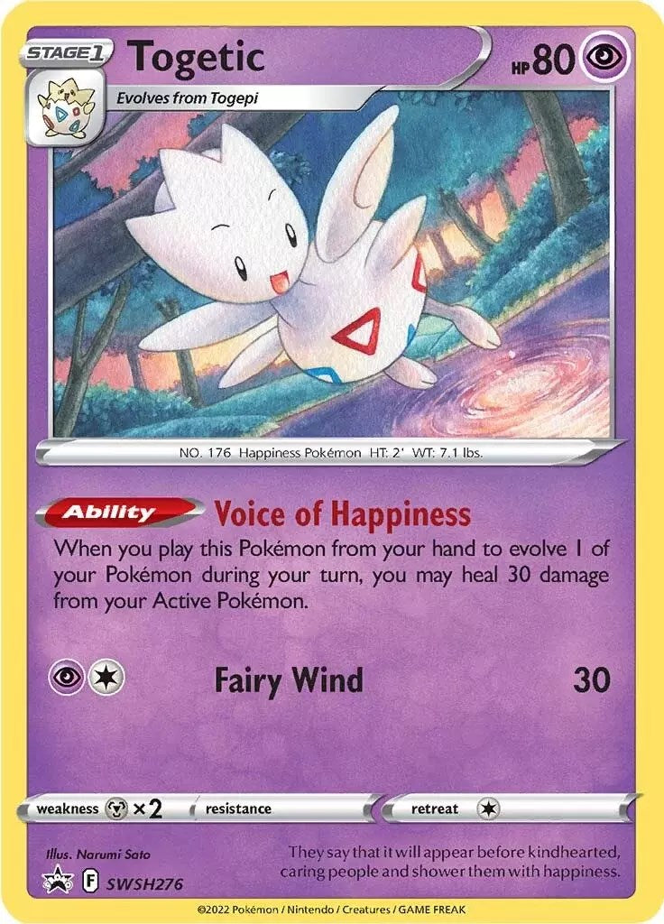 Togetic (SWSH276) [Sword & Shield: Black Star Promos] | Good Games Cannington