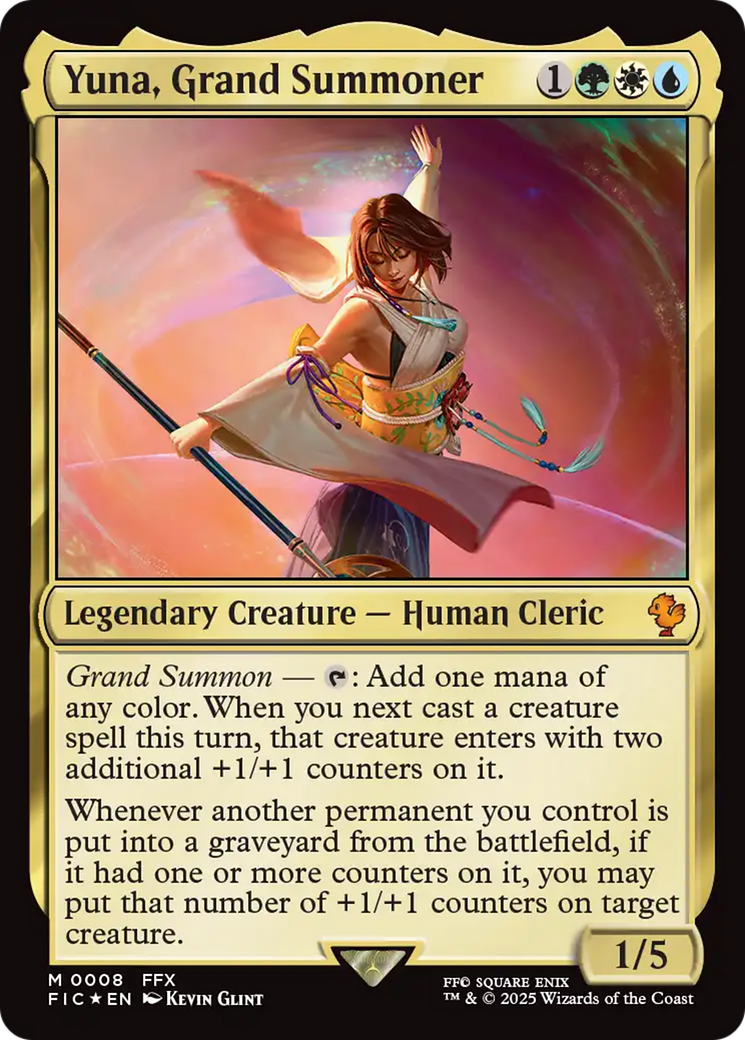 Yuna, Grand Summoner [FINAL FANTASY Commander] | Good Games Cannington