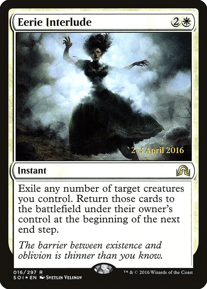 Eerie Interlude [Shadows over Innistrad Prerelease Promos] | Good Games Cannington
