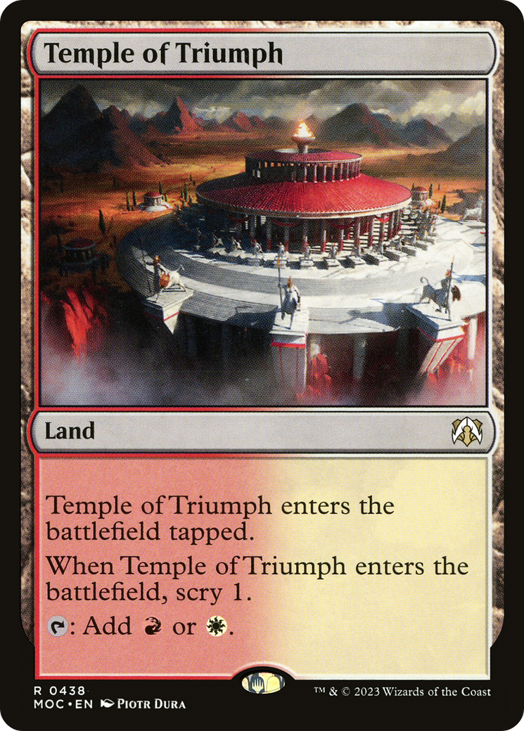 Temple of Triumph [March of the Machine Commander] | Good Games Cannington