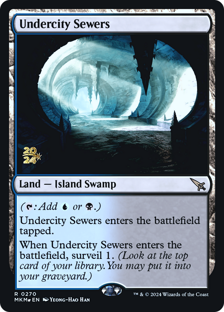 Undercity Sewers [Murders at Karlov Manor Prerelease Promos] | Good Games Cannington