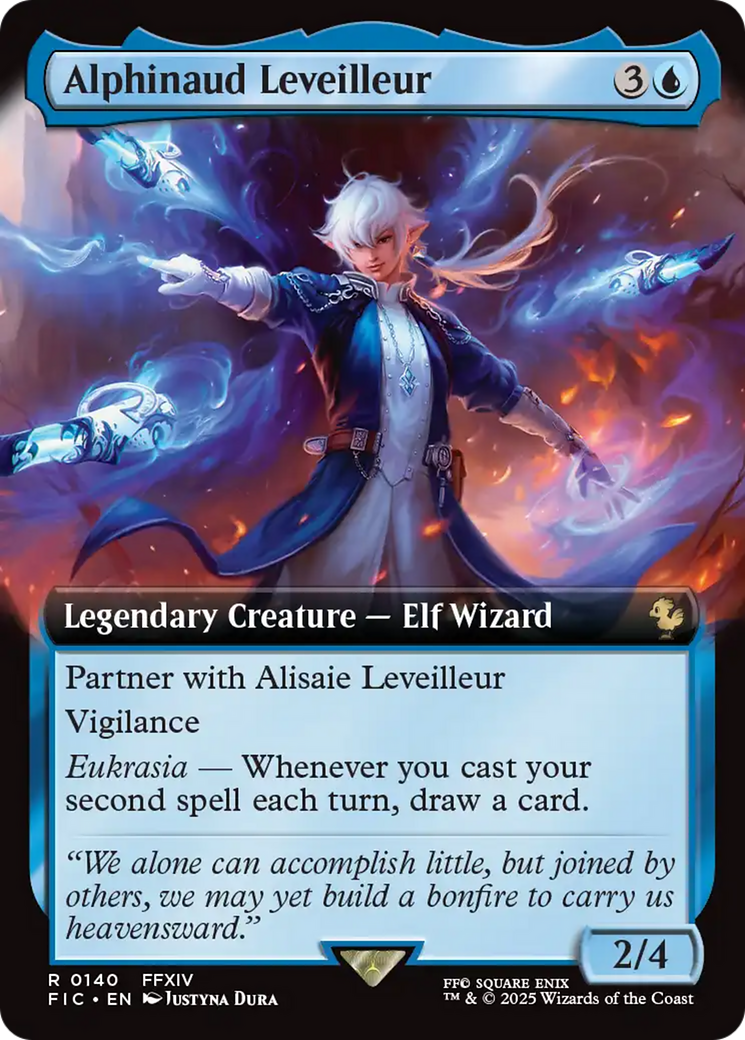 Alphinaud Leveilleur (Extended Art) [FINAL FANTASY Commander] | Good Games Cannington