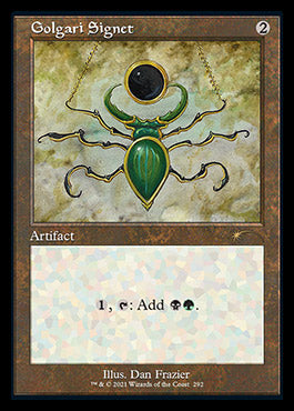 Golgari Signet (Retro) [Secret Lair Drop Series] | Good Games Cannington