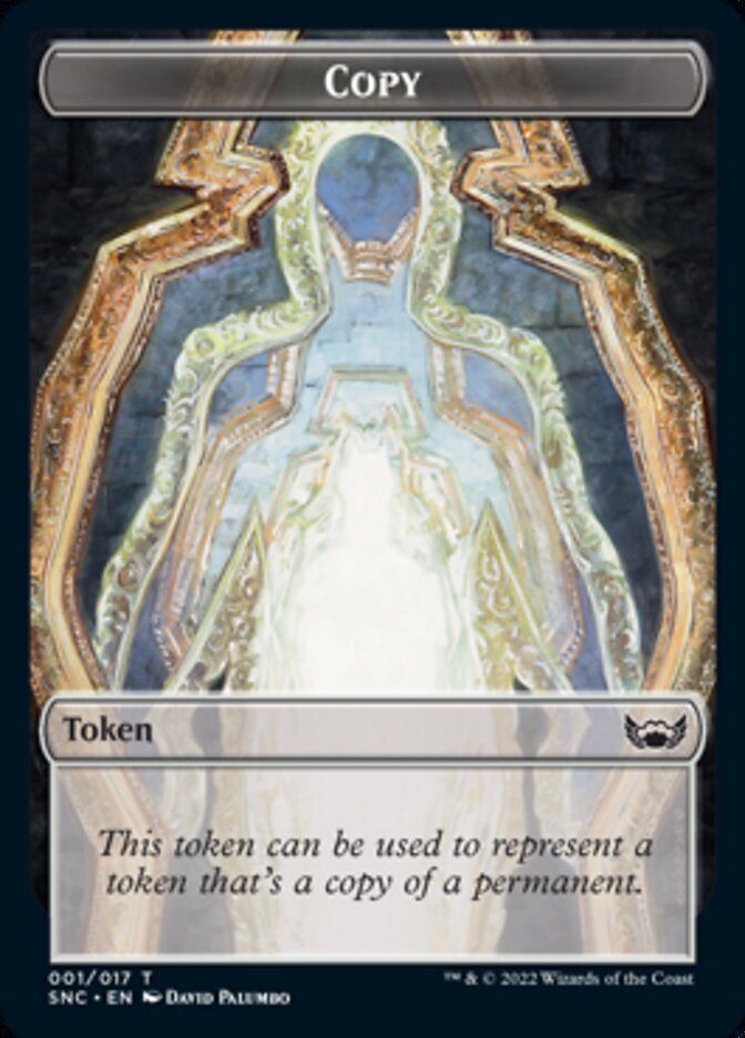 Demon // Copy Double-Sided Token [Streets of New Capenna Commander Tokens] | Good Games Cannington