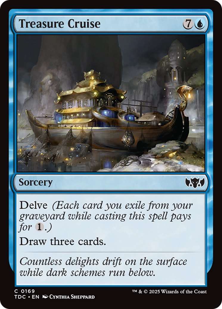 Treasure Cruise [Tarkir: Dragonstorm Commander] | Good Games Cannington
