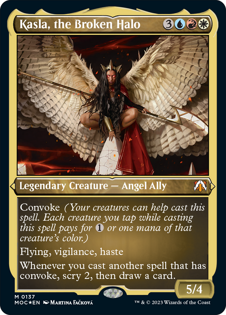 Kasla, the Broken Halo (Display Commander) [March of the Machine Commander] | Good Games Cannington