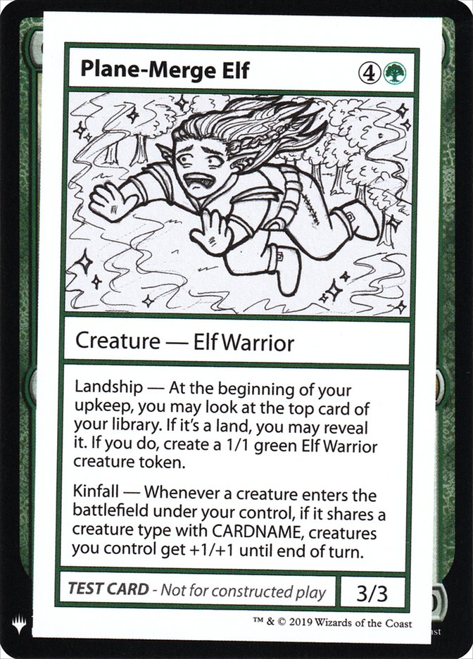 Plane-Merge Elf [Mystery Booster Playtest Cards] | Good Games Cannington