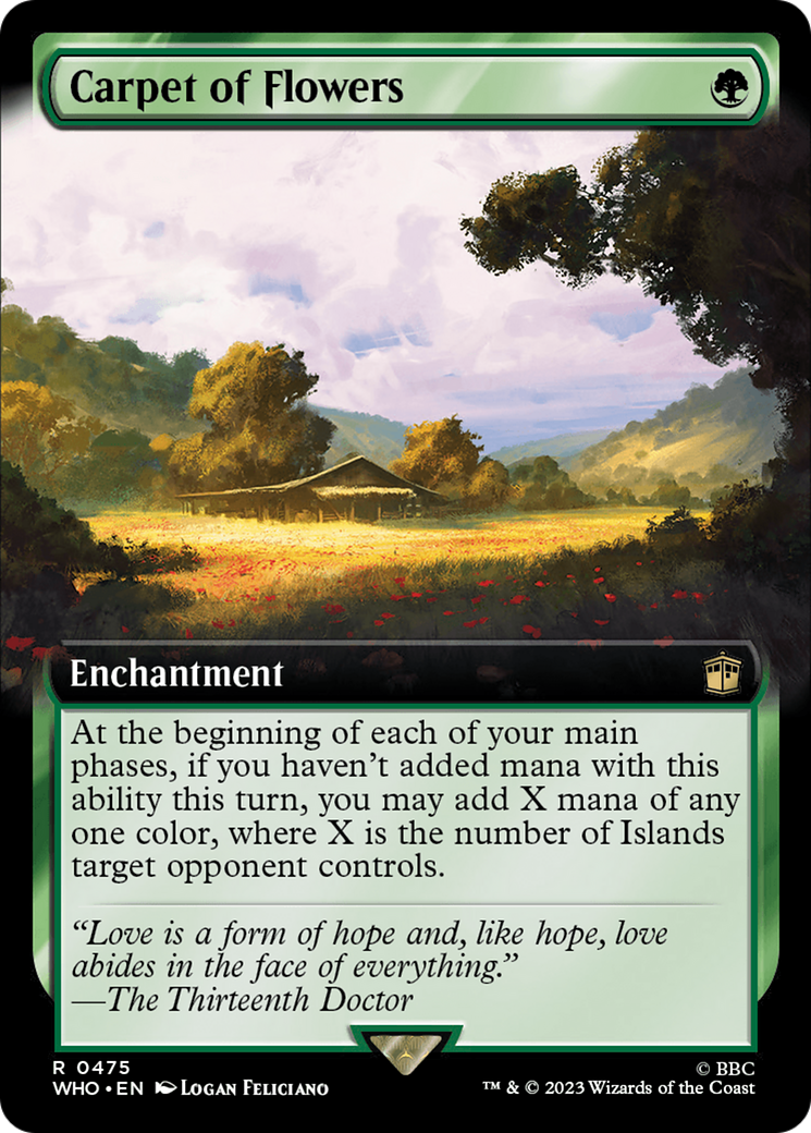 Carpet of Flowers (Extended Art) [Doctor Who] | Good Games Cannington