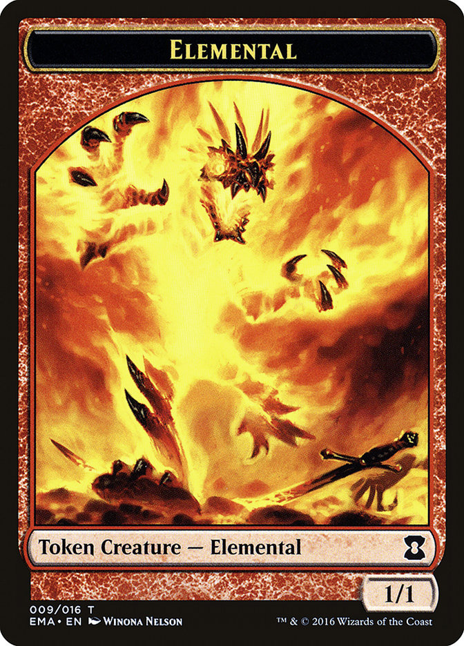 Elemental Token (009/016) [Eternal Masters Tokens] | Good Games Cannington
