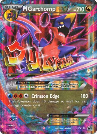 M Garchomp EX (XY168) (Jumbo Card) [XY: Black Star Promos] | Good Games Cannington