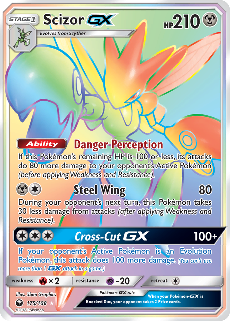 Scizor GX (175/168) [Sun & Moon: Celestial Storm] | Good Games Cannington