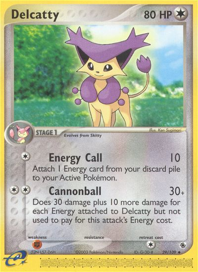 Delcatty (29/109) [EX: Ruby & Sapphire] | Good Games Cannington
