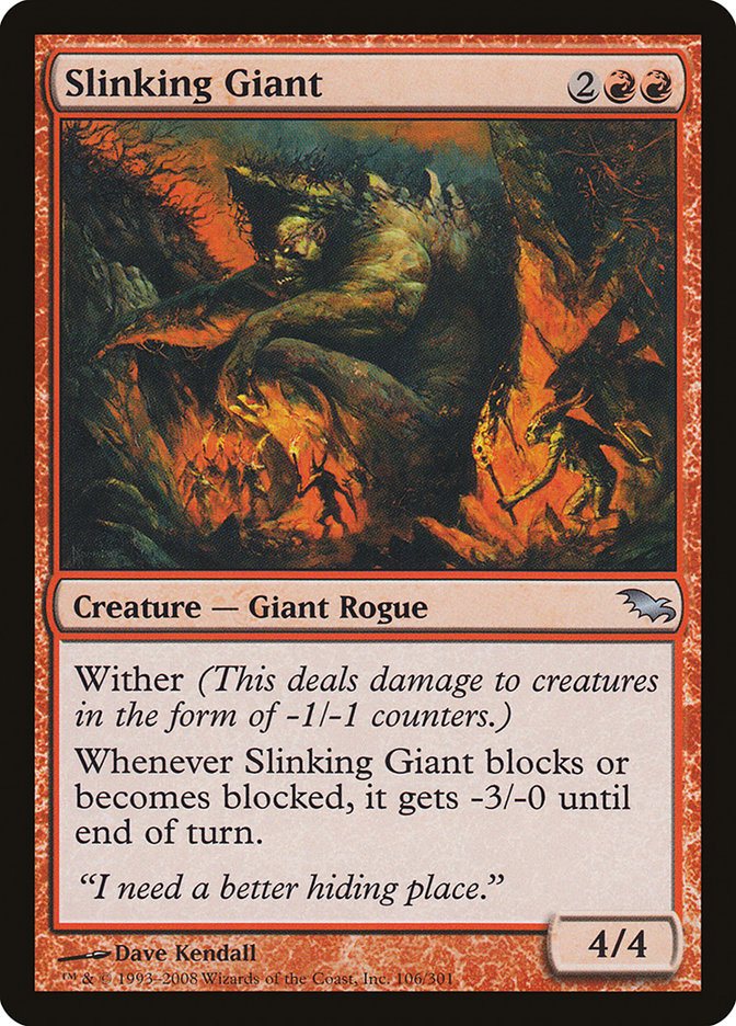 Slinking Giant 106/301 (Shadowmoor)  | Good Games Cannington