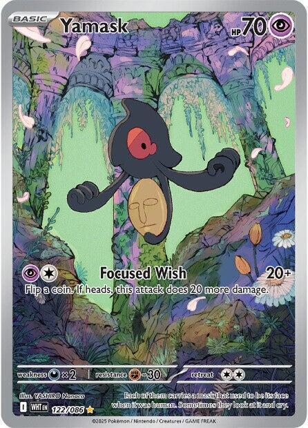 Yamask 122/086 (SV: White Flare)  - Holofoil | Good Games Cannington