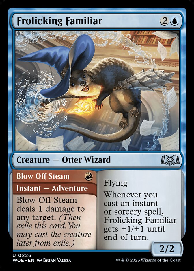 Frolicking Familiar // Blow Off Steam 226 (Wilds of Eldraine)  | Good Games Cannington