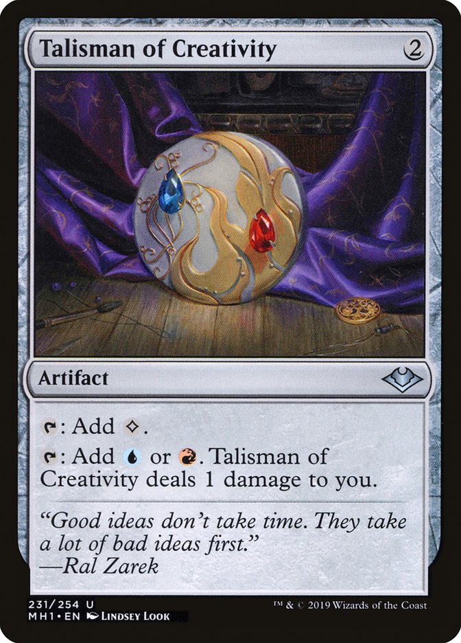 Talisman of Creativity [Modern Horizons] | Good Games Cannington
