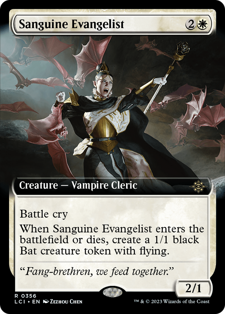 Sanguine Evangelist (Extended Art) [The Lost Caverns of Ixalan] | Good Games Cannington