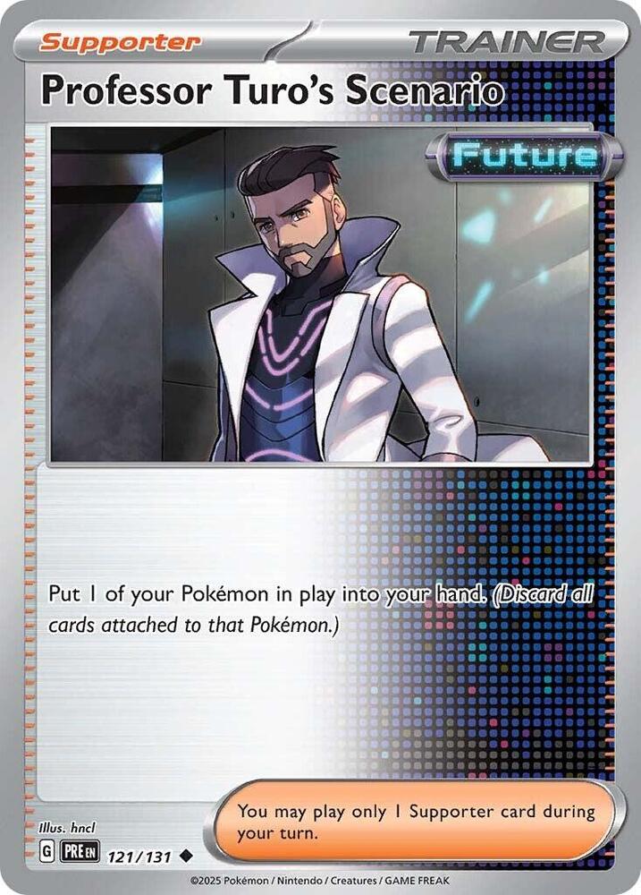Professor Turo's Scenario (121/131) [Scarlet & Violet: Prismatic Evolutions] | Good Games Cannington