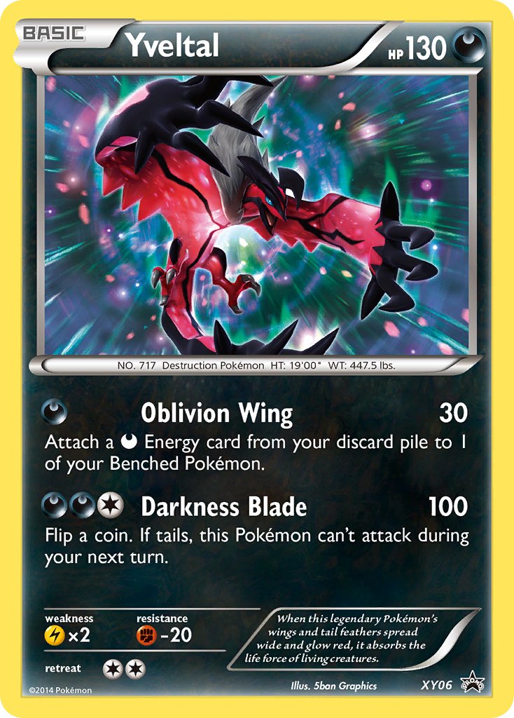Yveltal (XY06) [XY: Black Star Promos] | Good Games Cannington