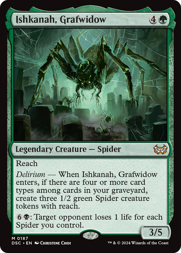 Ishkanah, Grafwidow [Duskmourn: House of Horror Commander] | Good Games Cannington