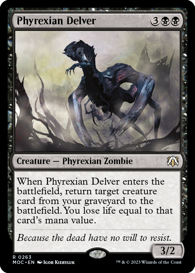 Phyrexian Delver [March of the Machine Commander] | Good Games Cannington