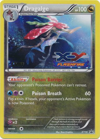 Dragalge (XY10) (Staff) [XY: Black Star Promos] | Good Games Cannington