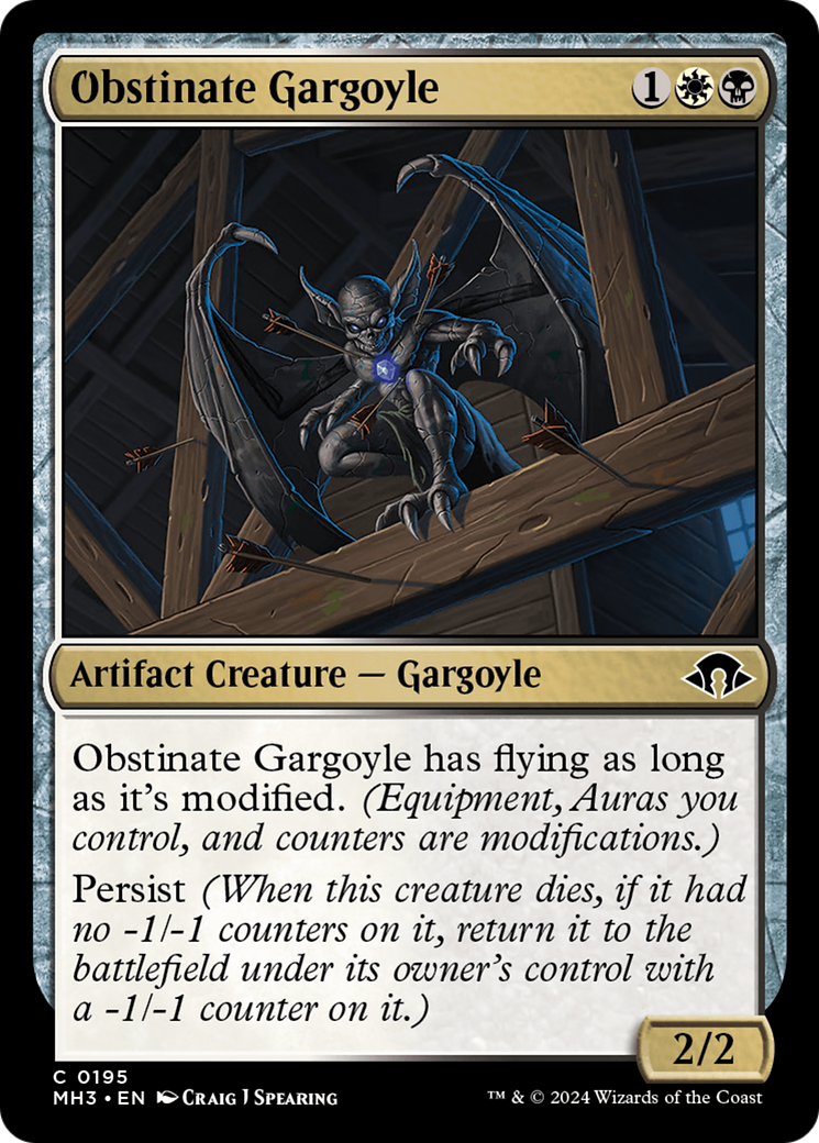 Obstinate Gargoyle [Modern Horizons 3] | Good Games Cannington