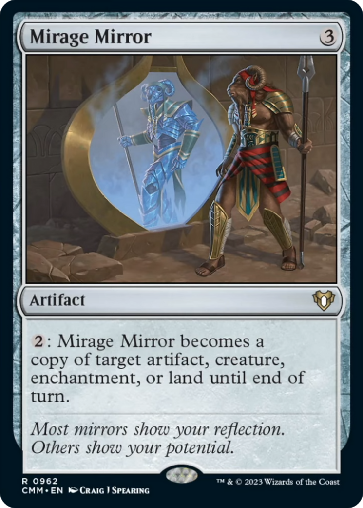 Mirage Mirror [Commander Masters] | Good Games Cannington