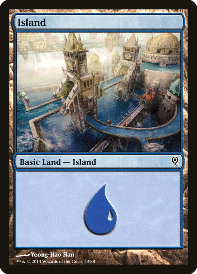 Island (38) [Duel Decks: Jace vs. Vraska] | Good Games Cannington