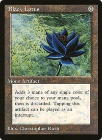 Black Lotus (Oversized) [Oversize Cards] | Good Games Cannington