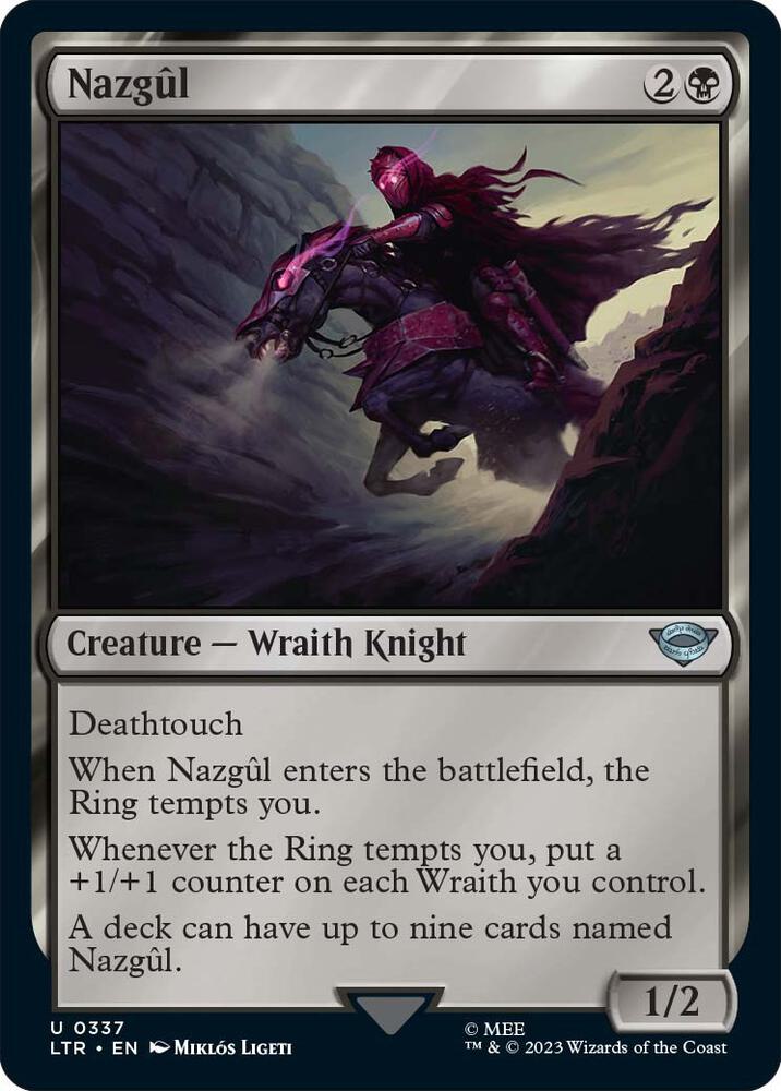 Nazgûl 337 (Universes Beyond: The Lord of the Rings: Tales of Middle-earth)  - Foil | Good Games Cannington