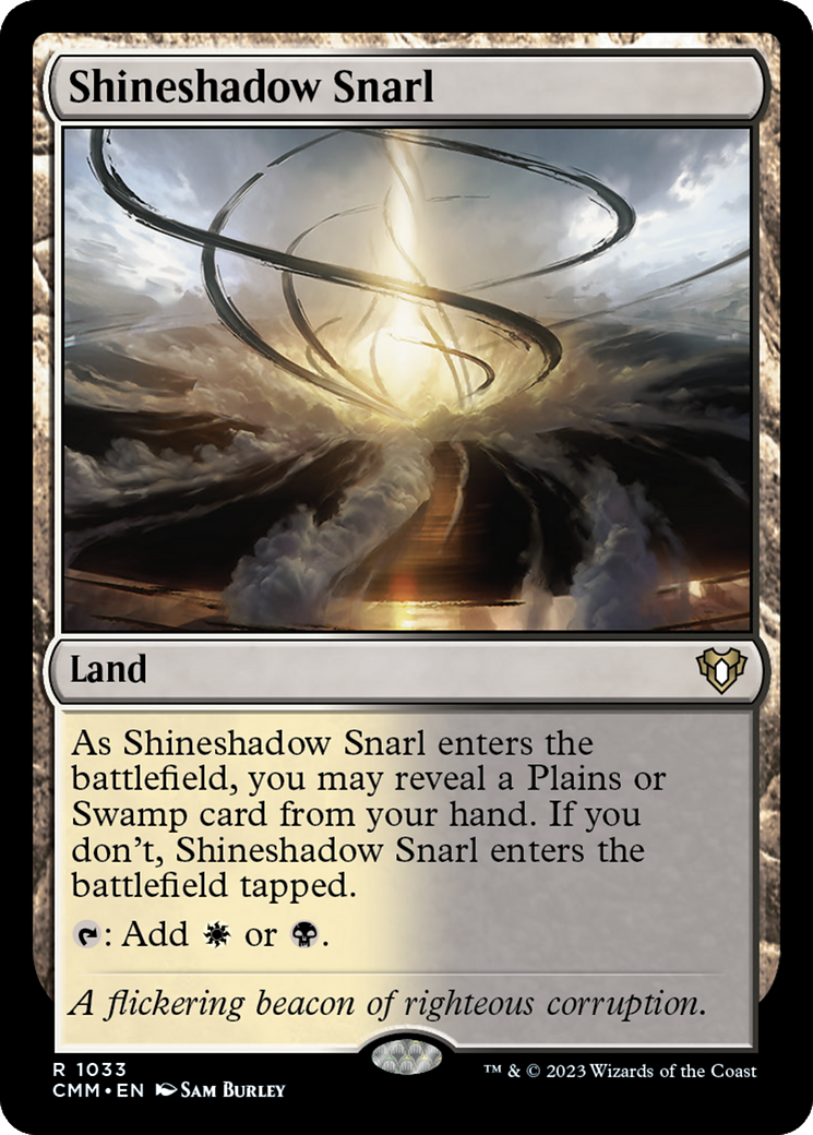 Shineshadow Snarl [Commander Masters] | Good Games Cannington