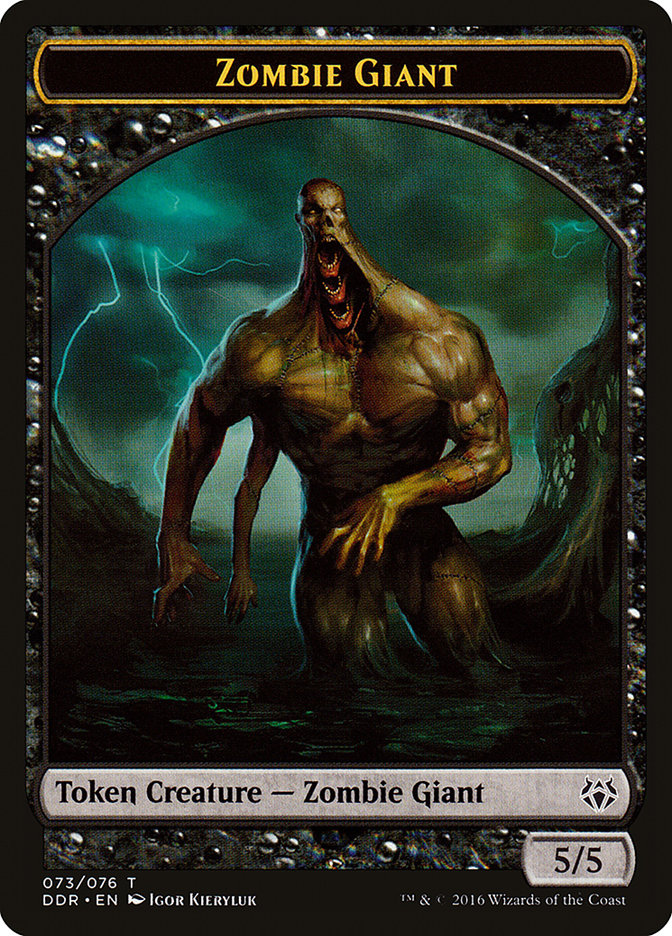 Zombie Giant Token [Duel Decks: Nissa vs. Ob Nixilis] | Good Games Cannington