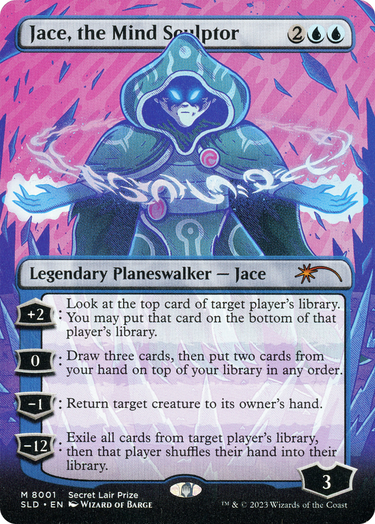 Jace, the Mind Sculptor (Borderless) [Secret Lair Drop Promos] | Good Games Cannington