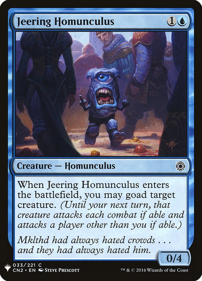Jeering Homunculus [Mystery Booster] | Good Games Cannington