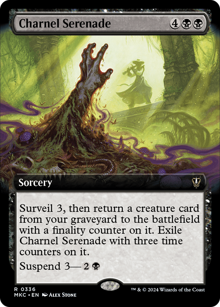Charnel Serenade (Extended Art) [Murders at Karlov Manor Commander] | Good Games Cannington