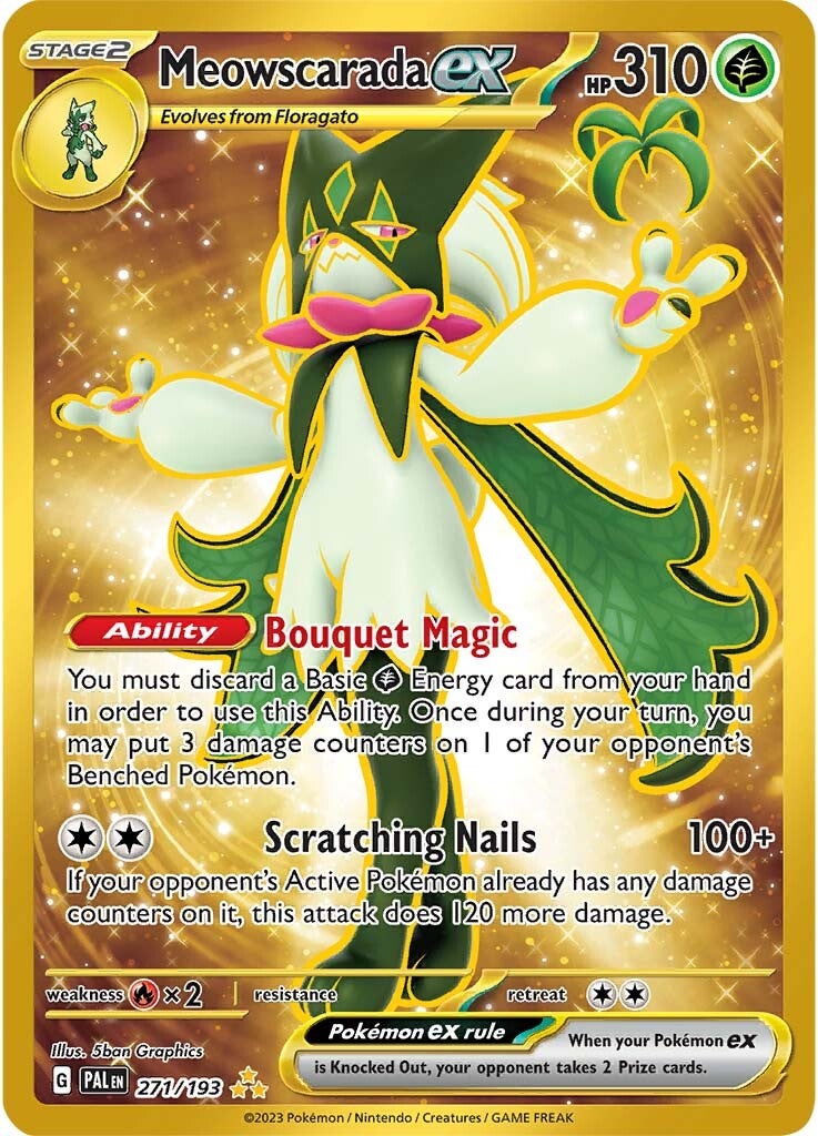 Meowscarada ex (271/193) [Scarlet & Violet: Paldea Evolved] | Good Games Cannington
